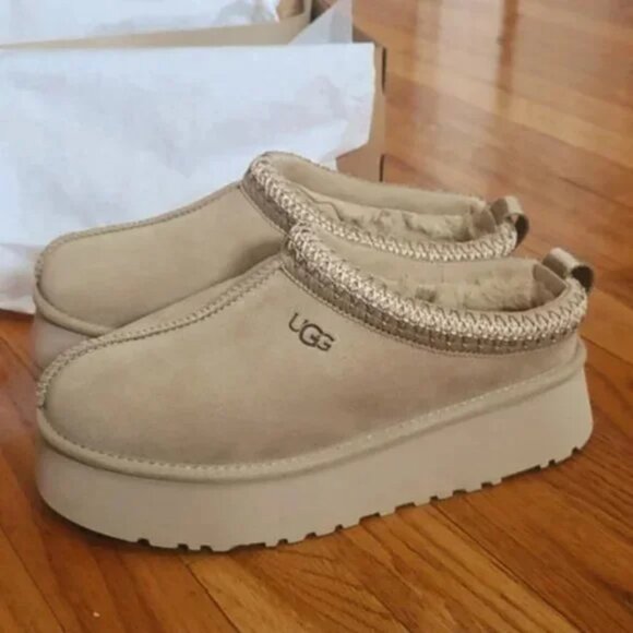 New UGG Tazz Mustard Seed Sandals Women Slipper - Picture 4 of 6